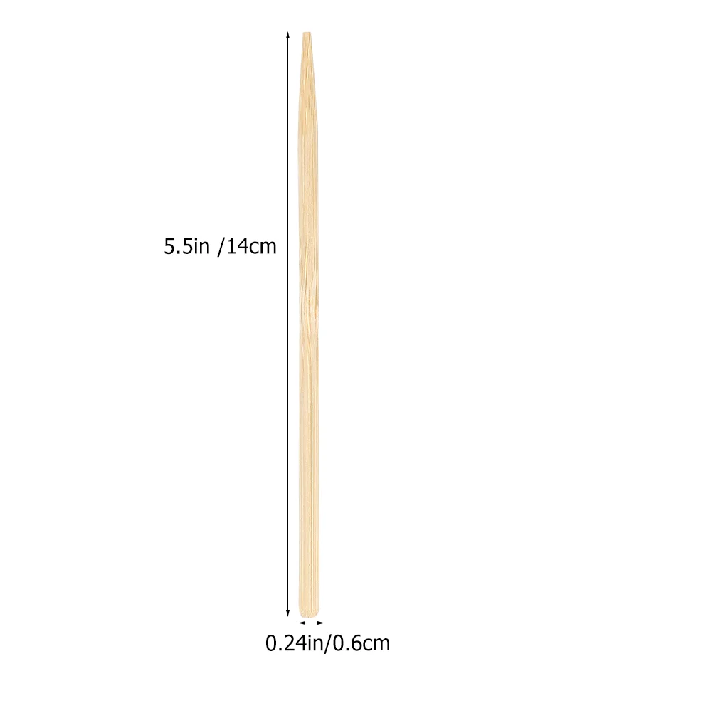 100 Pcs Scraper Brush Scratch Paper Drawing Wooden Stylus Pen Fine Texture Sticks