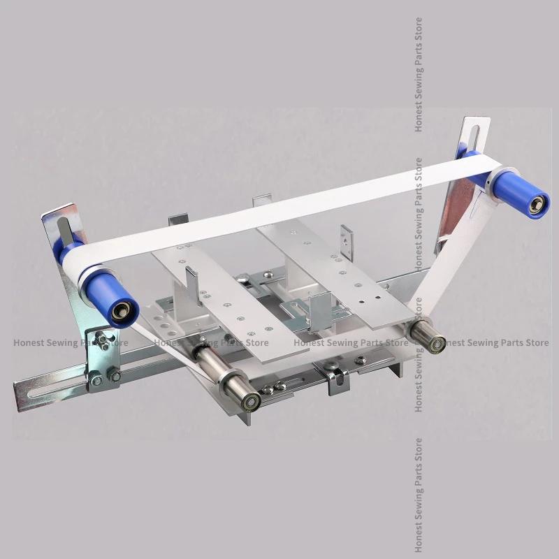 Flanging Machine Lift Frame Overlock Sewing Machine Elastic Frame Stainless Steel Nylon Roller Waistband Frame Pneumatic Frame