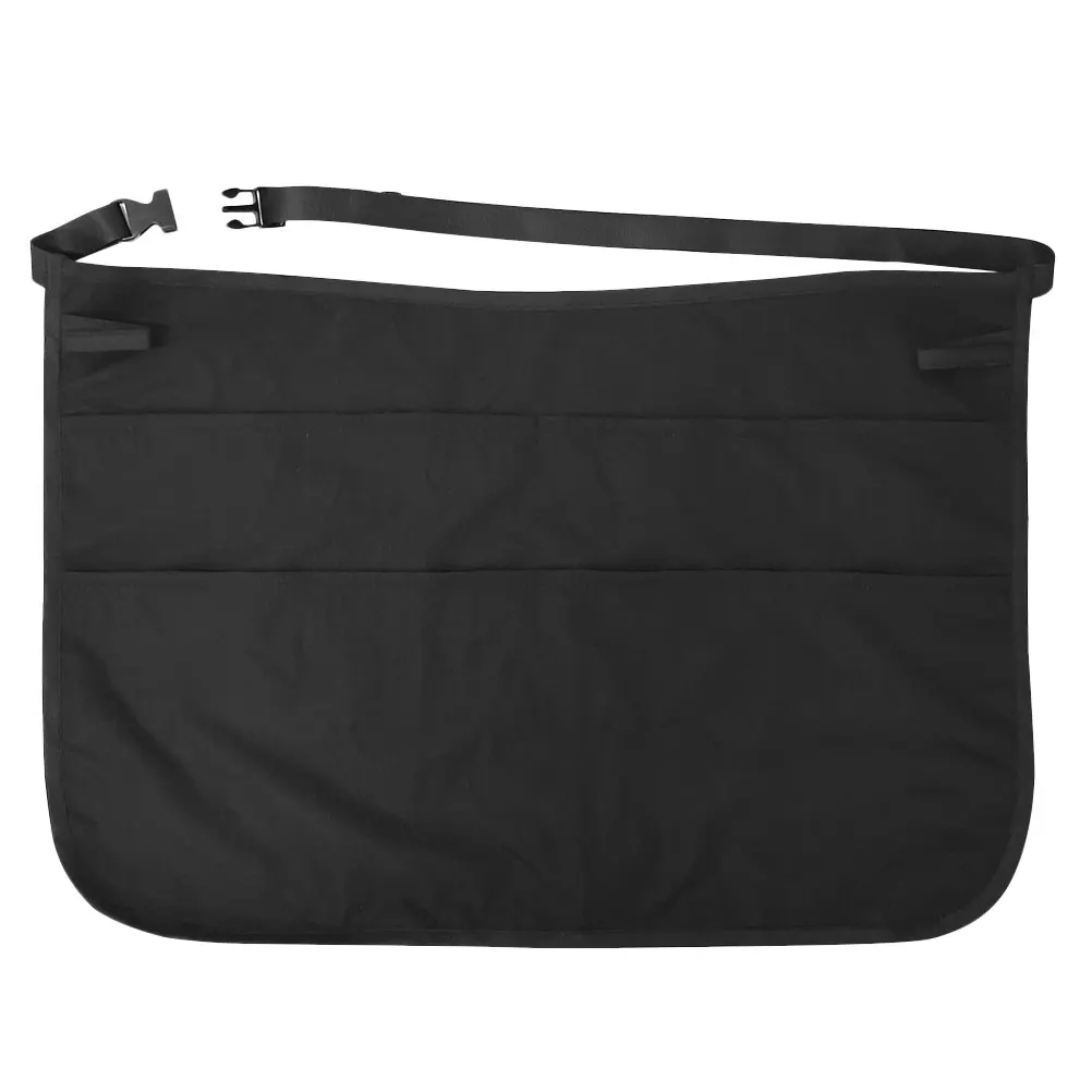 

Hairdressing Tool Apron Black Salon Supplies Multipocket Scissor Pouch Barber Shop Waist Bag Grooming Smocks Adjustable