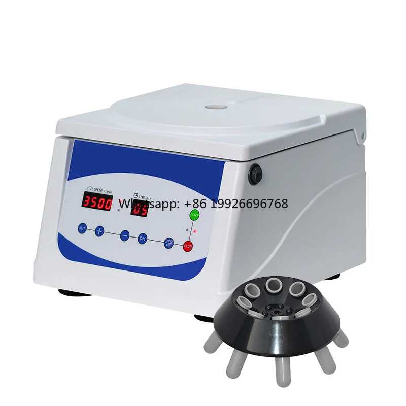

Factory Offer Benchtop Low Speed 8 Tubes 15ml Laboratory Centrifuge