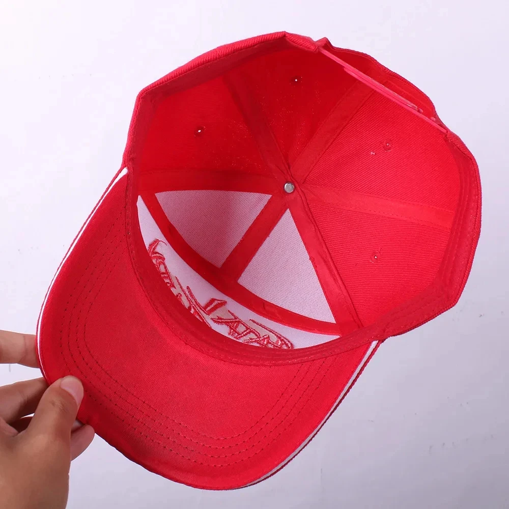 King of Fighters Fatal Fury Terry Bogard Baseball Cap Cosplay Embroidery Adjustable Hat Unisex Outdoor Sports Prop Accessories