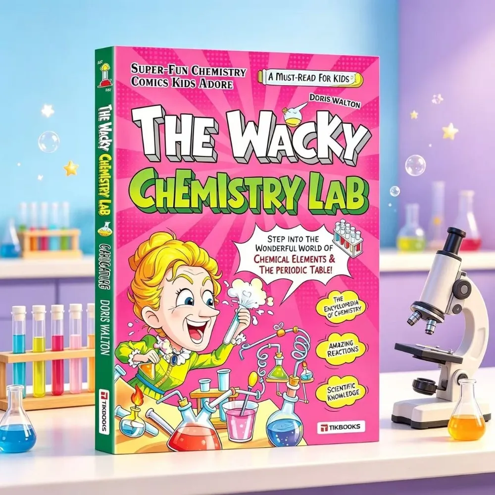The Wacky Chemistry Lab: Colorful, Safe & Exciting Chemistry Projects for Curious Kids