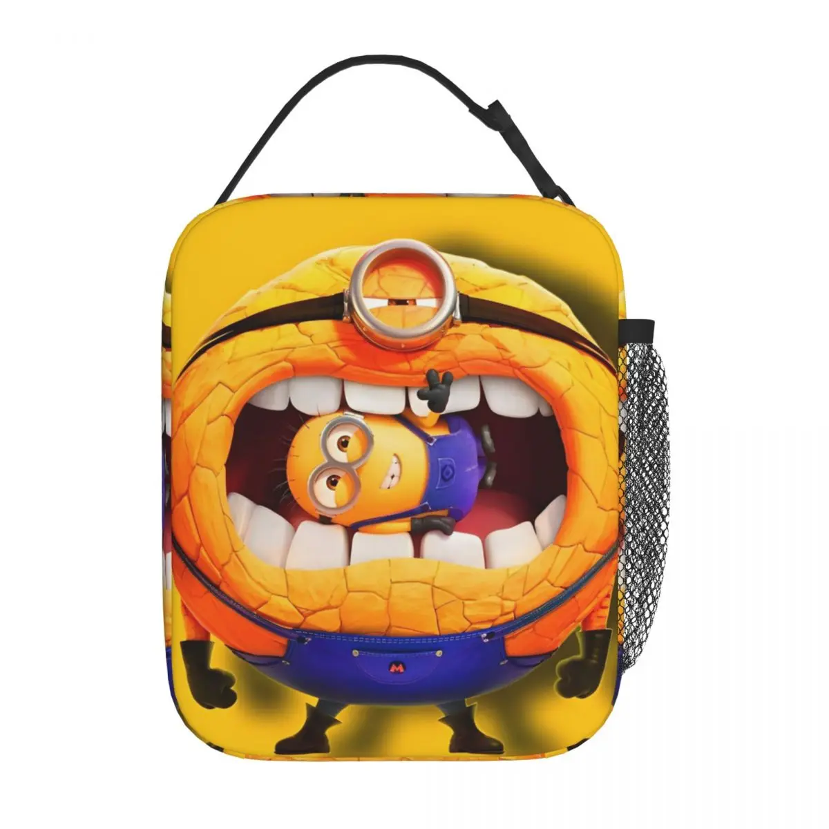 MEGA   Minions Cute Insulated Lunch Bags Portable Reusable Thermal Bag Lunch Box Tote School Outdoor Girl Boy