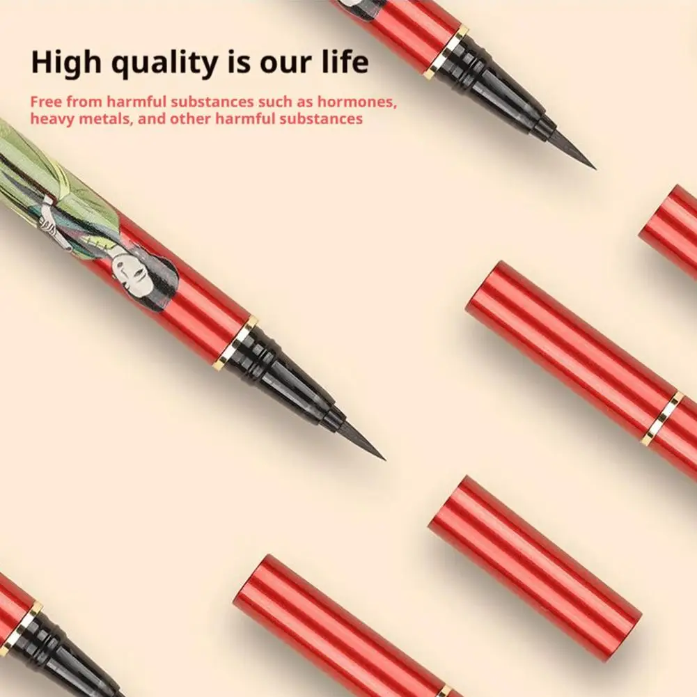 Klassisches chinesisches Design, Eyeliner im nationalen Stil, langlebig, verschmiert nicht, professioneller, wasserfester, schweißfester, schwarzbrauner Eyeliner-Stift