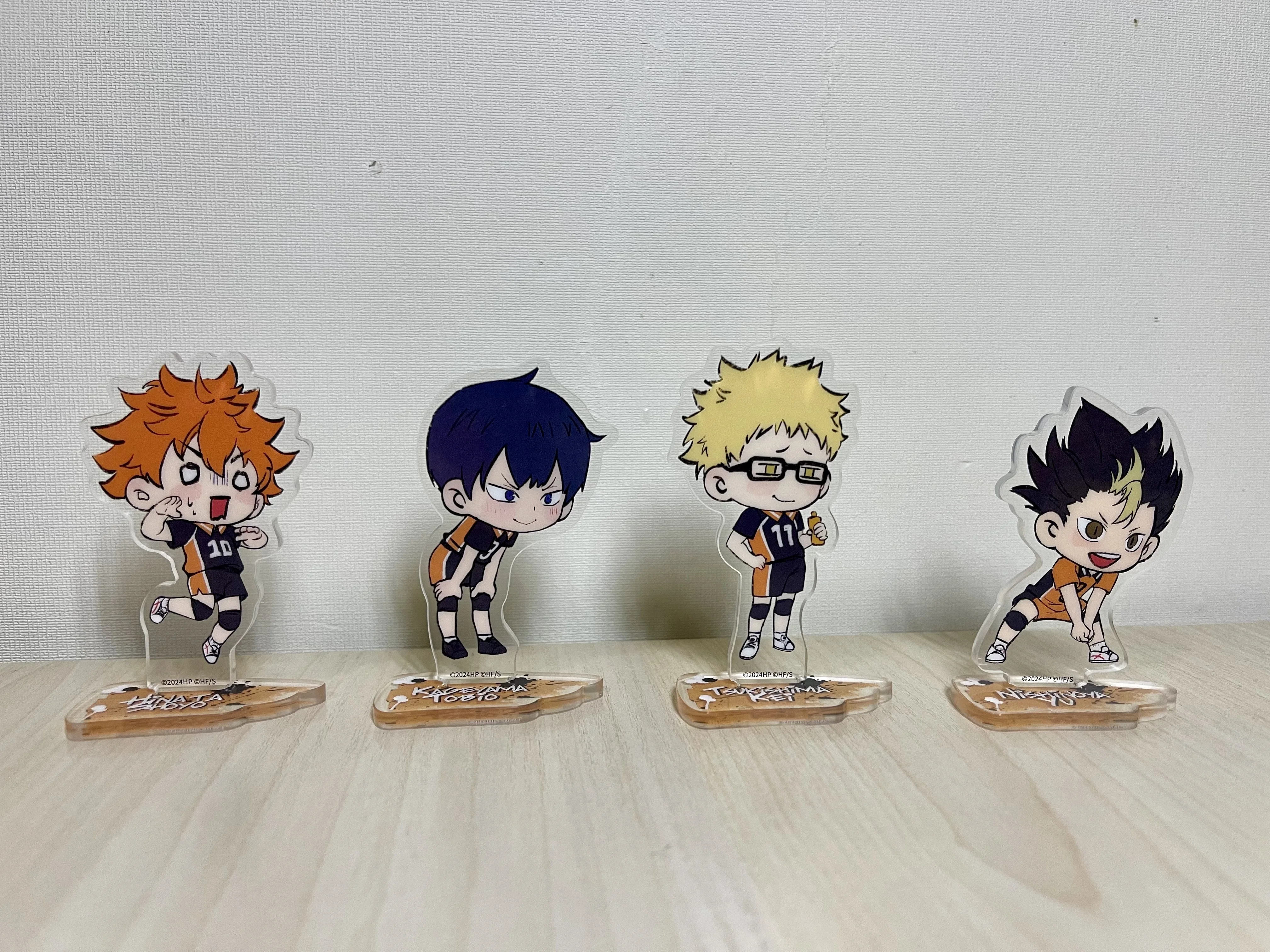¡¡Nuevo Gong Haikyuu!! Tiempo de entrenamiento de batalla de basura, figuras de Anime, productos periféricos, insignia Haikyuu, juguete de pie, regalo para seguidores
