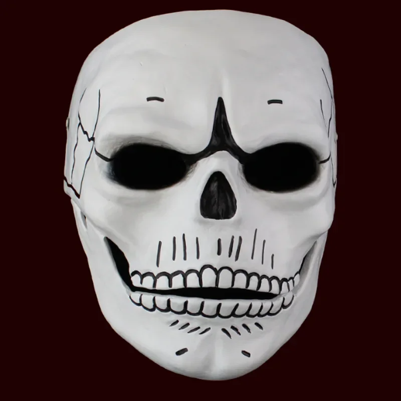 Skull Mask Ghost Party Mask James Bond หน้ากากฮาโลวีนสยองขวัญบทบาทเล่นหน้ากาก Ghost Theme งานปาร์ตี้ Skull Masque หน้ากากน่ากลัว