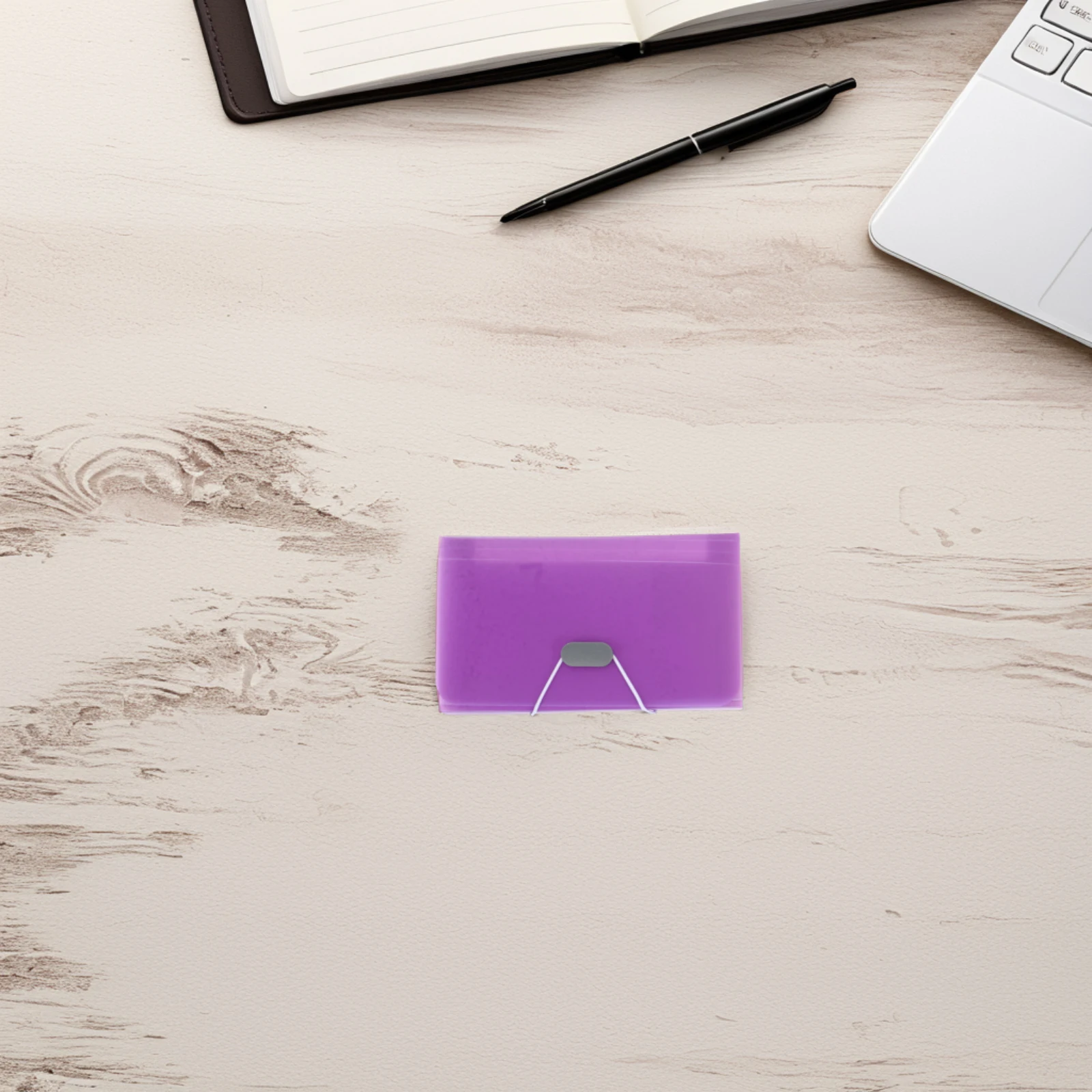 

4pcs A6 Small Accordion File Folder Plastic Expanding Receipt Organizer For Bills Contracts Statements Multi-Layer Document