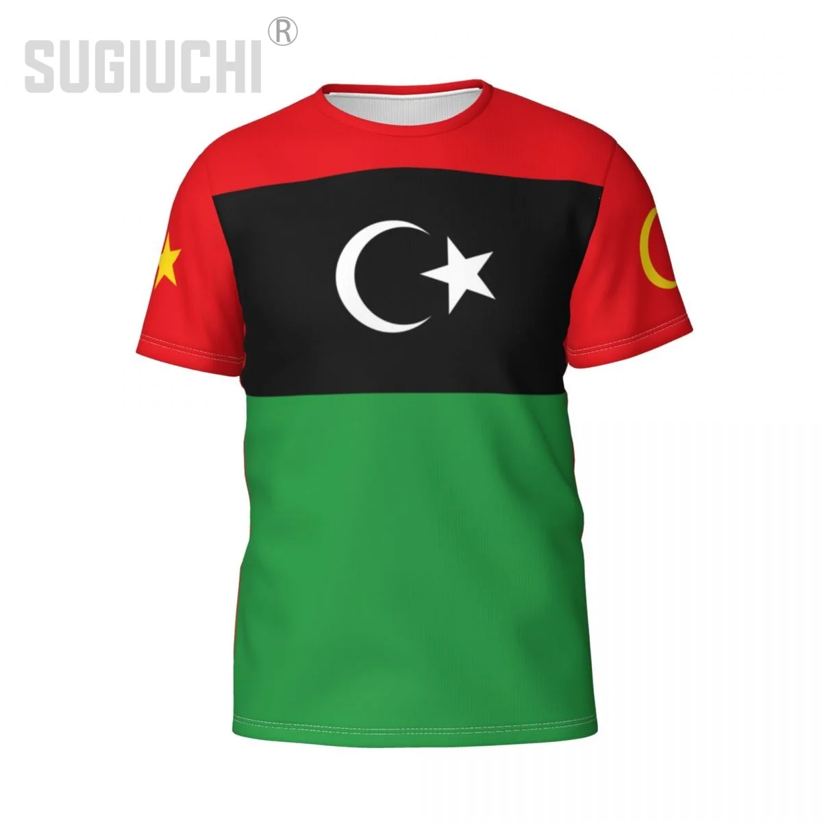 Custom Name Number Libya Flag Emblem 3D T-shirts For Men Women Tees jersey team Clothes Soccer Football Fans Gift T shirt