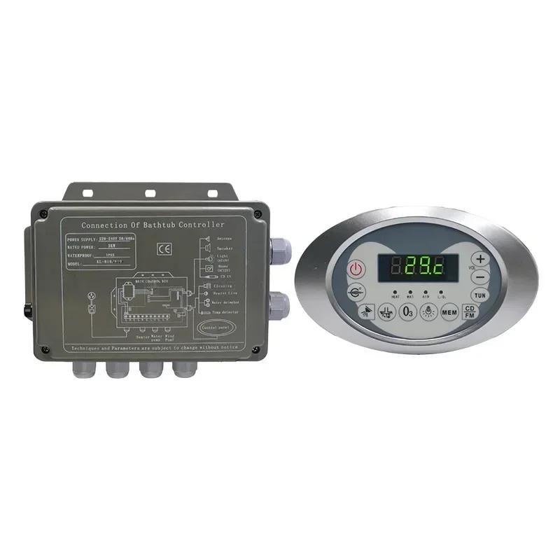 Hot Selling  KL-818 Massage Bathtub Controller Control Board for Computer Hydrotherapy System Used with CE for Bathtubs