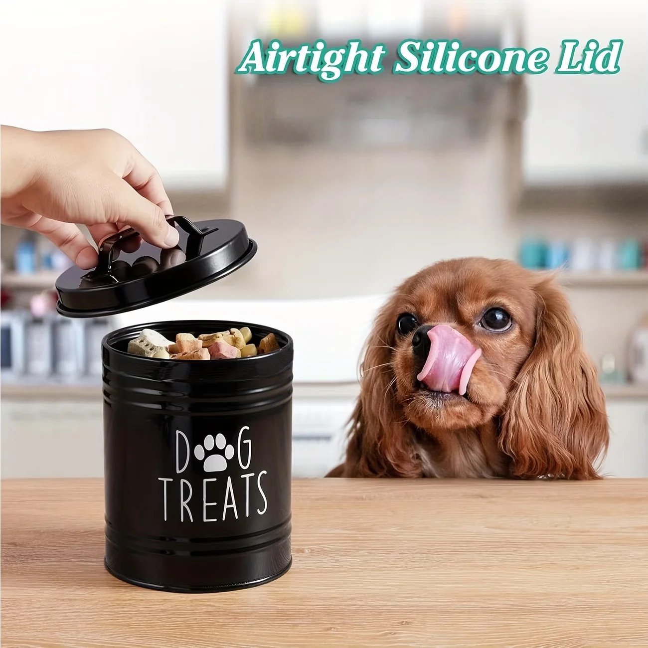 Hondenvoerpot in boerderijstij - Food Storage Jars Airtight recensie en prijs