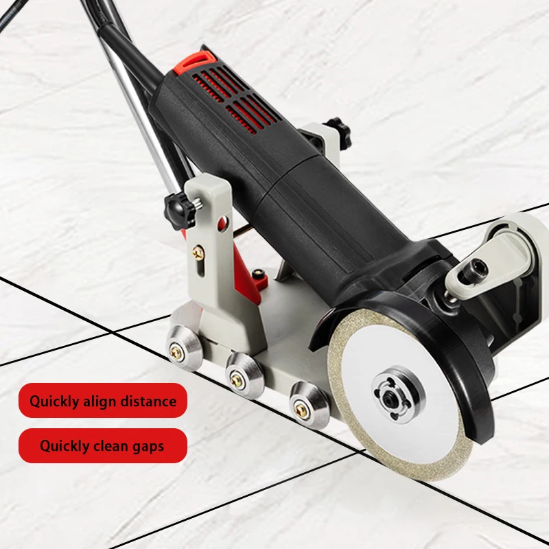 Handheld Floor Tile Cleaning Bracket Durable Machine Tile Cleaning Bracket for Angle Grinder Cutting And Polishing