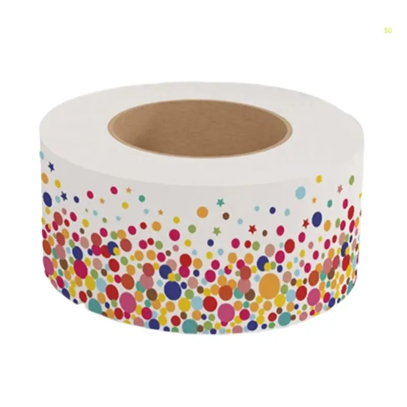 학교 게시판 칠판 장식 Dropshipping에 대한 감자 테두리 트림 스티커