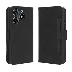 For Tecno Spark 10 Pro 4G K17 Luxury Leather Book Wallet Holder Magnetic Retro Full Card Slot Cover For Spark10 Pro Phone Bags