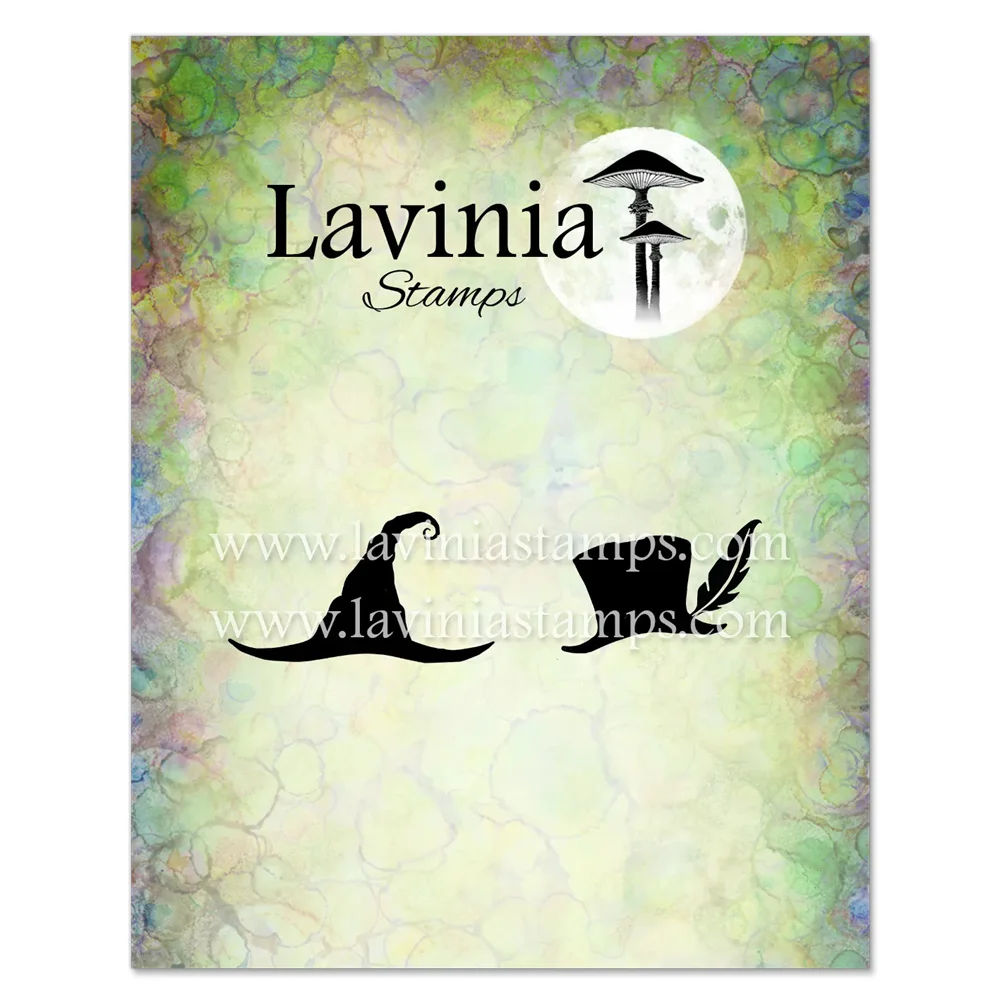 Augustus 2026 Lavinia Stamps Midnight Coven 17-delige Halloween Heks Silhouet Transparante Stempel voor Scrapbooking, Kaarten maken, DIY knutselwerk en decoratie