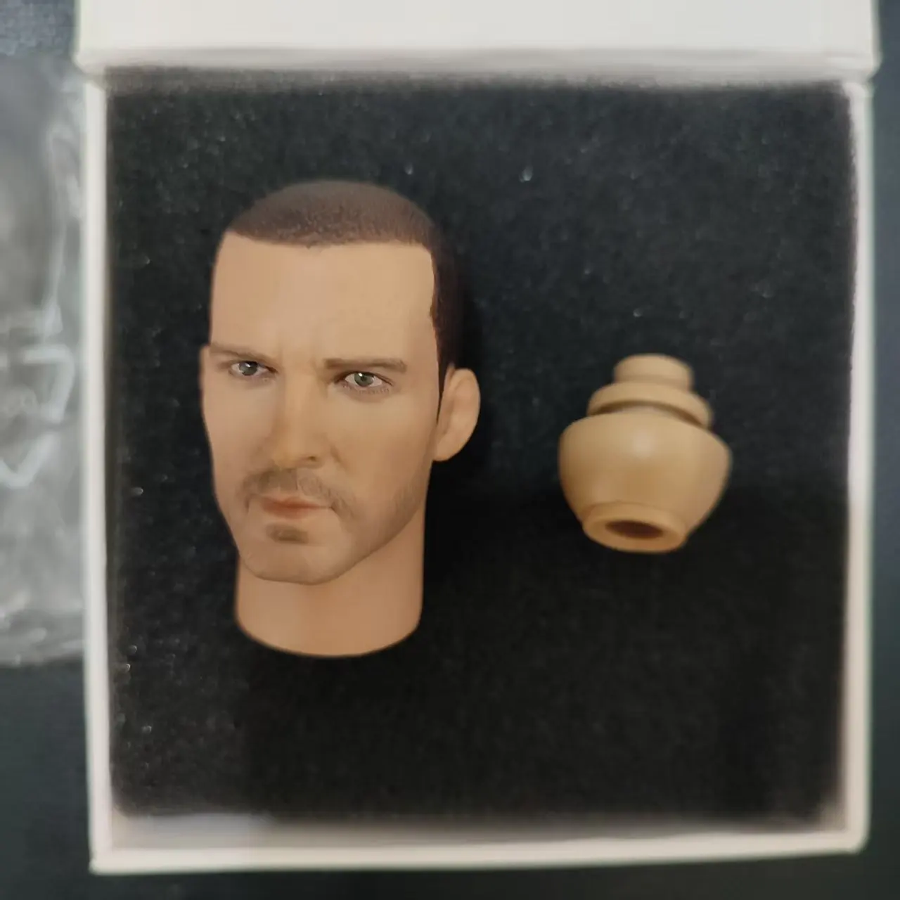 In Store Headplay 1/6 Male Head Sculpt C-0032 Male Head Sculpture Carving Model Fit 12" Coo Muscle Action Figure Body