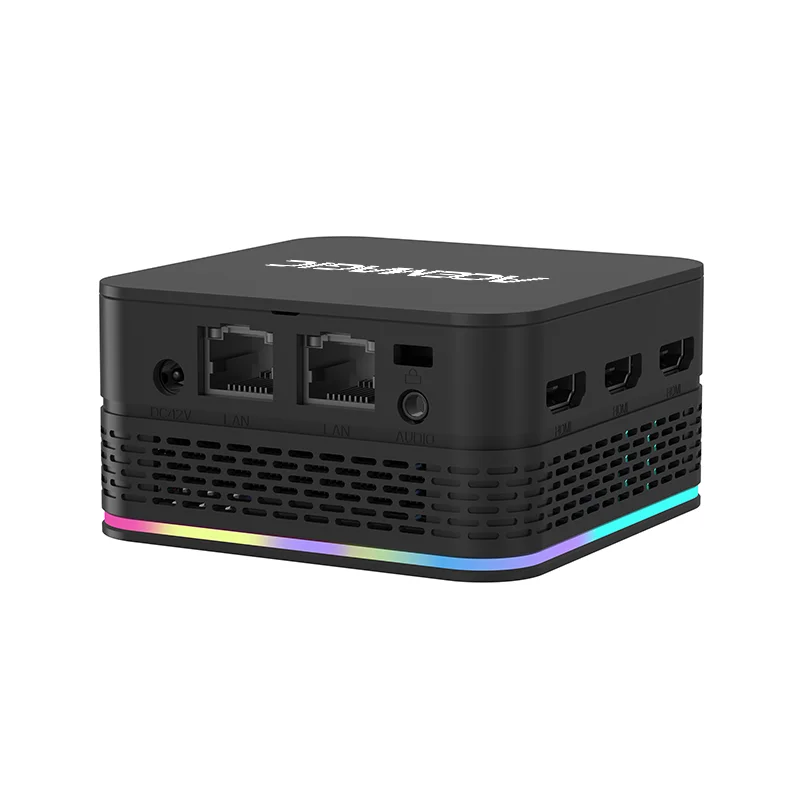 ACEMAGIC-Mini PC Alder Lake-N100 LPDDR5, 16G, SSD512, WiFi, 5 BT/4,2, Windows 11Pro, RGB Surround Light