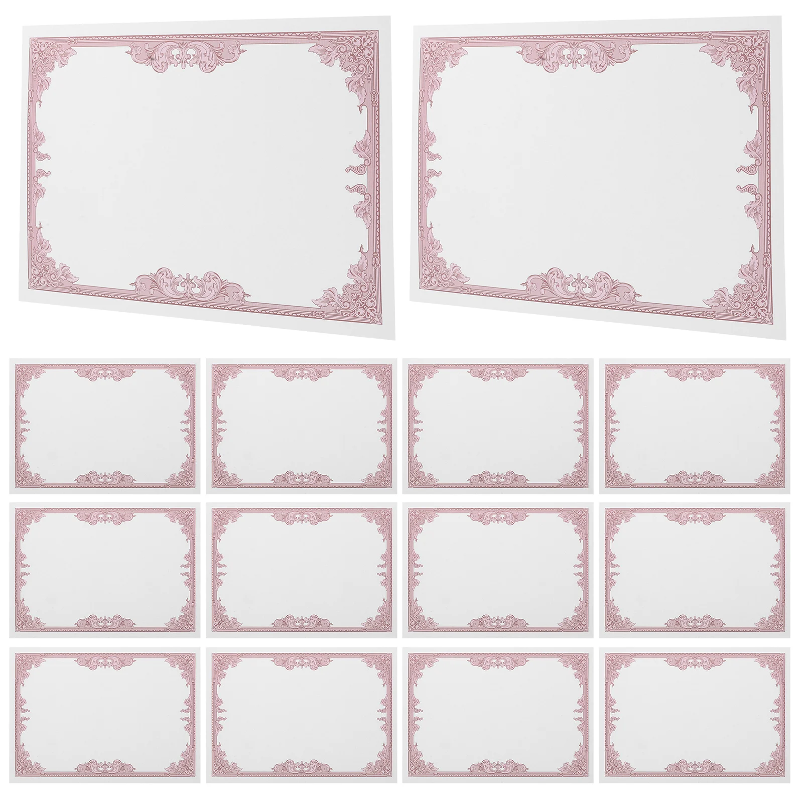 

30 шт., пустая бумага для диплома, бумага для печати, записываемая для академических наградов, школьные сертификаты, награды, сертификаты