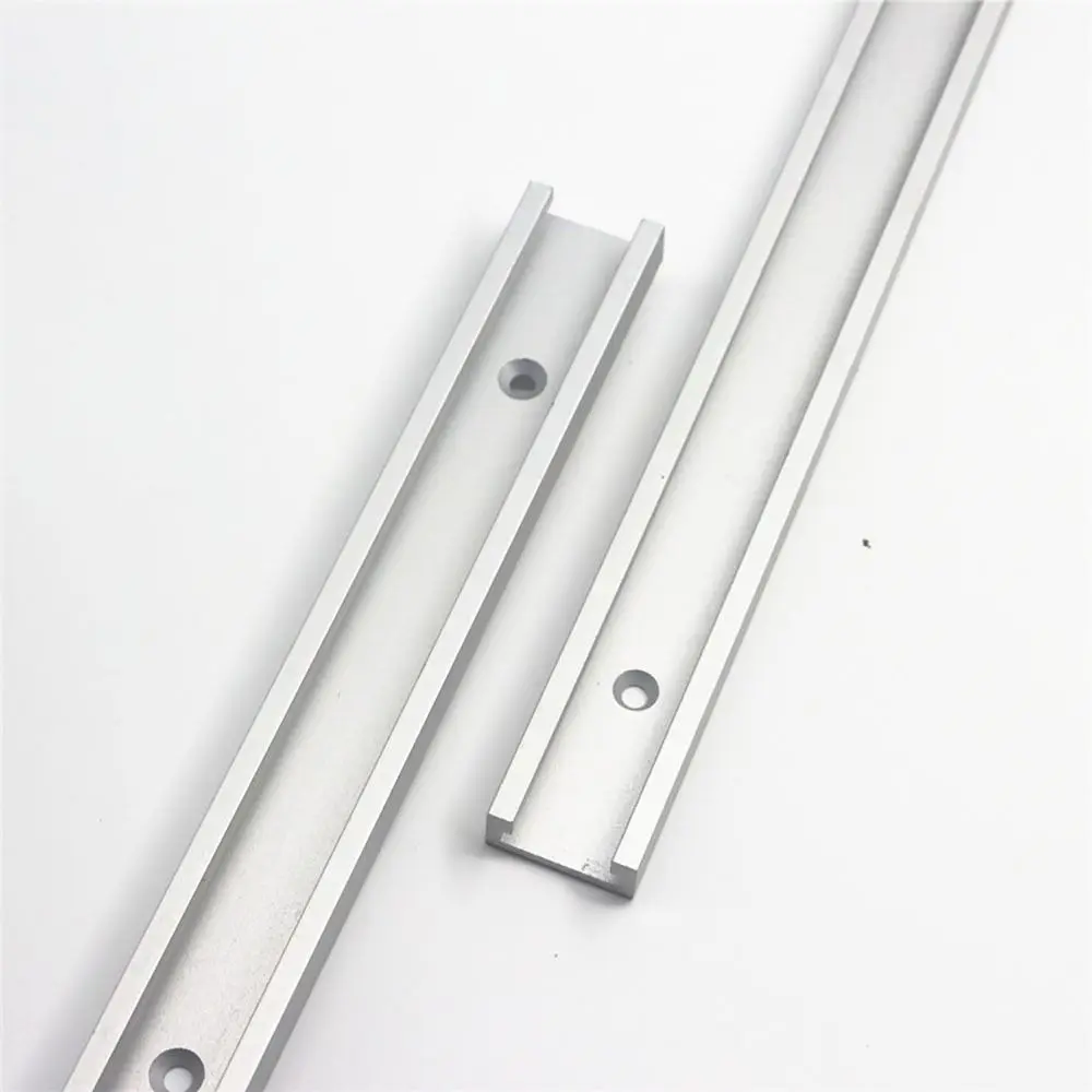 1Pcs Slide Guide Rail T-Track Aluminium Alloy 300-600mm T-Slot Track T Slider Fixture Slot Slide 30 Type