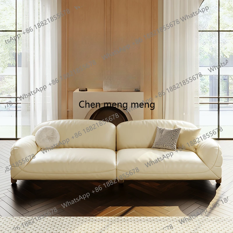 

Recliner European Sofas Luxury Leather Italian Nordic Daybed Big Sofas Lazy Armchair Modern Divano Da Soggiorno Home Furniture