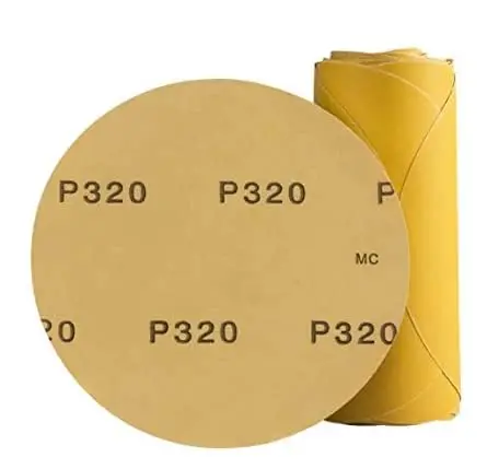 

320 Grit PSA Sanding Discs 6 Inch for DA Sander with Strong Adhesive Backing