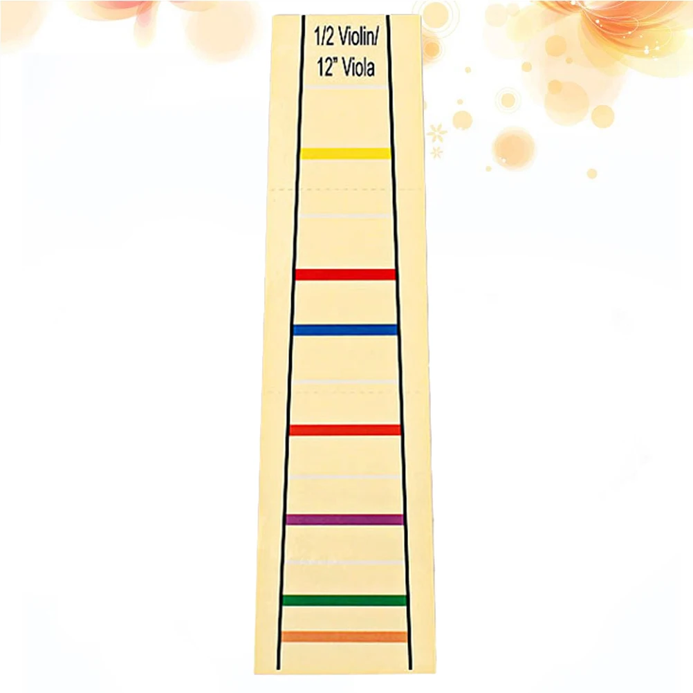 

12 Inch Viola Stickers Finger Guide Violin Accessory Beginner Fret Fingerboard Tape