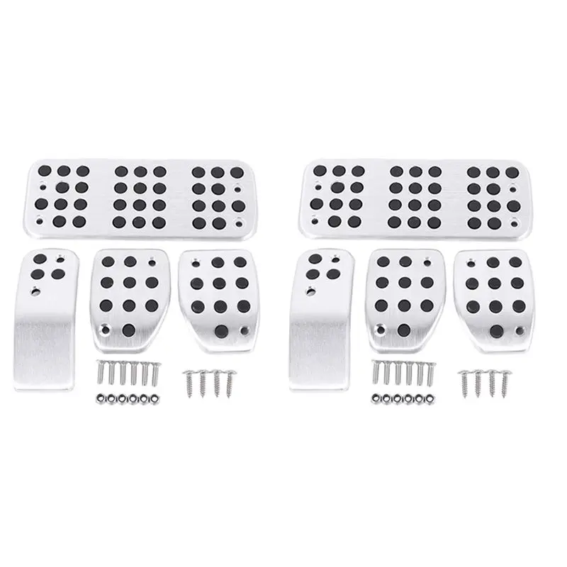 

2X Ttcr-Ii Accessory Gas Modified Pedal Pad Plate For 207 301 307 208 2008 308 408 Cc/Citroen C3 C4-A08Q