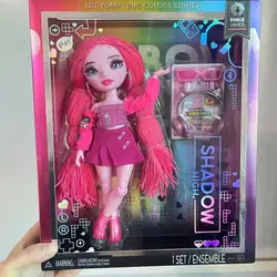 Original Rainbow High 28cm Shadow High Lavender Lynn Pinkie Collection Fashion Doll Action Figure Toy