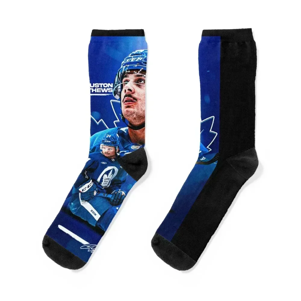 

Auston Matthews Socks summer New year's Luxury Woman Socks Men's