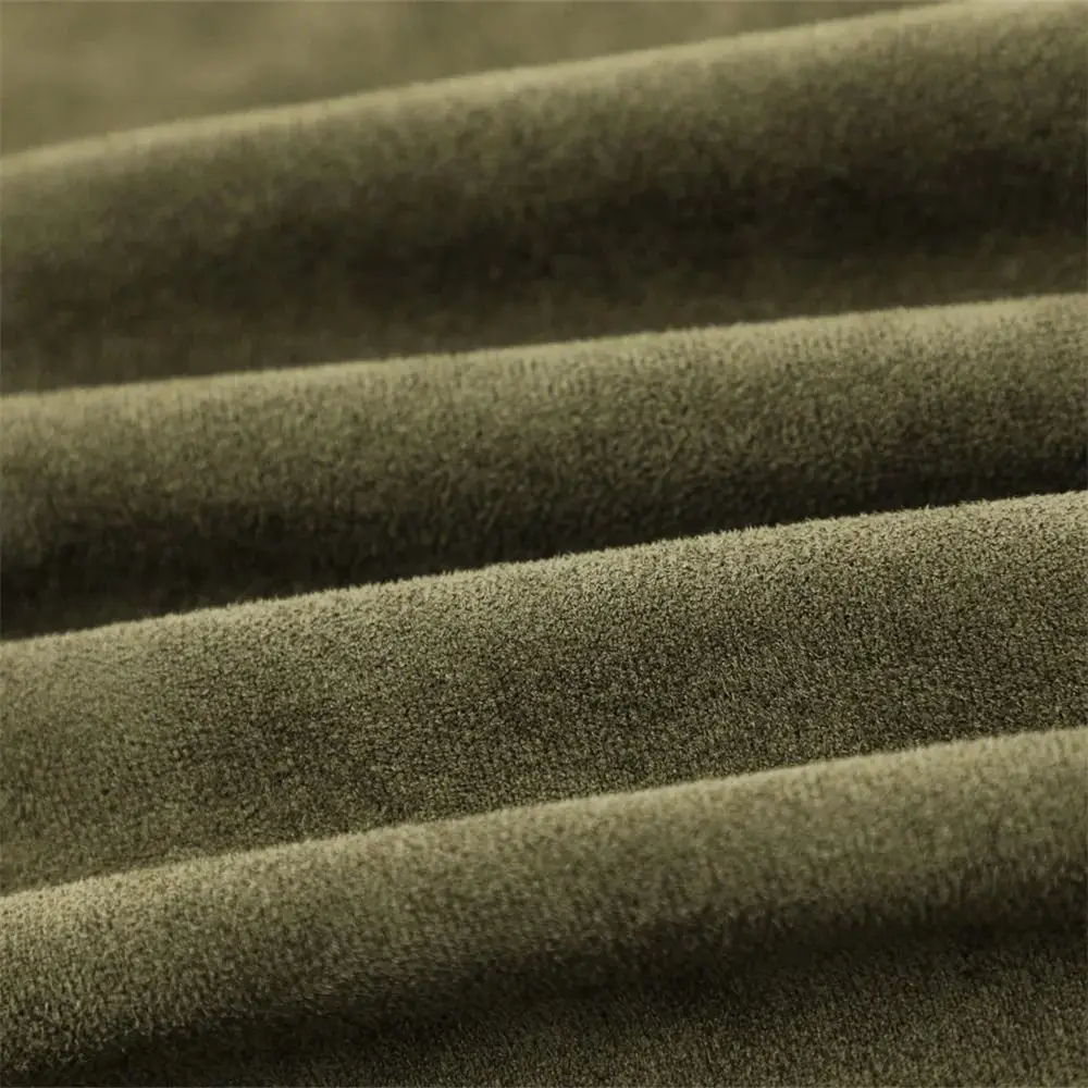 

Шикарная куртка-пилот с откидным воротником, свободное замшевое текстурированное пальто, повседневная уличная одежда на молнии