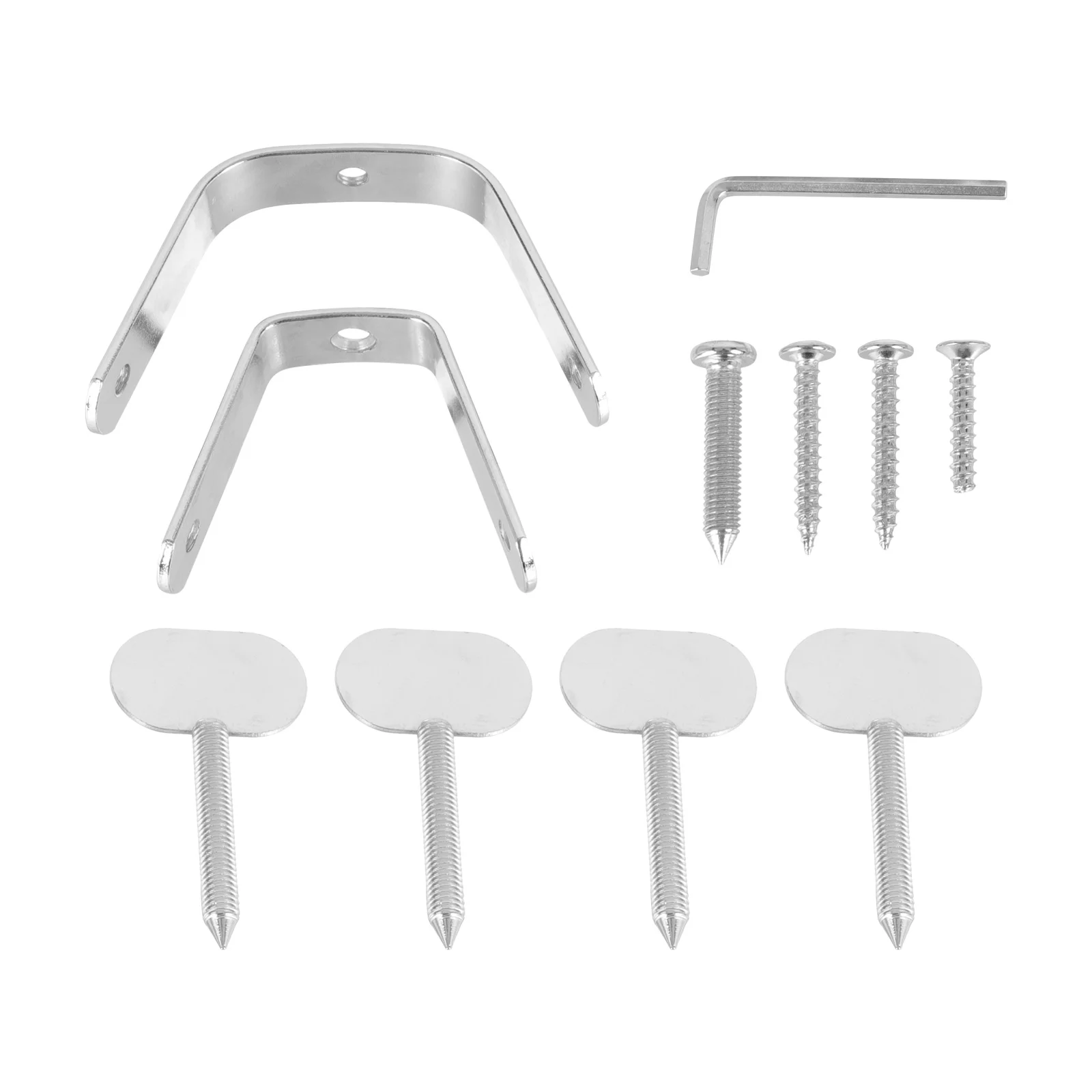 

1Set Creative Ham Fixing Holder Stainless Steel Exquisite Craftsmanship Easy Install Clean Home Storage Rack