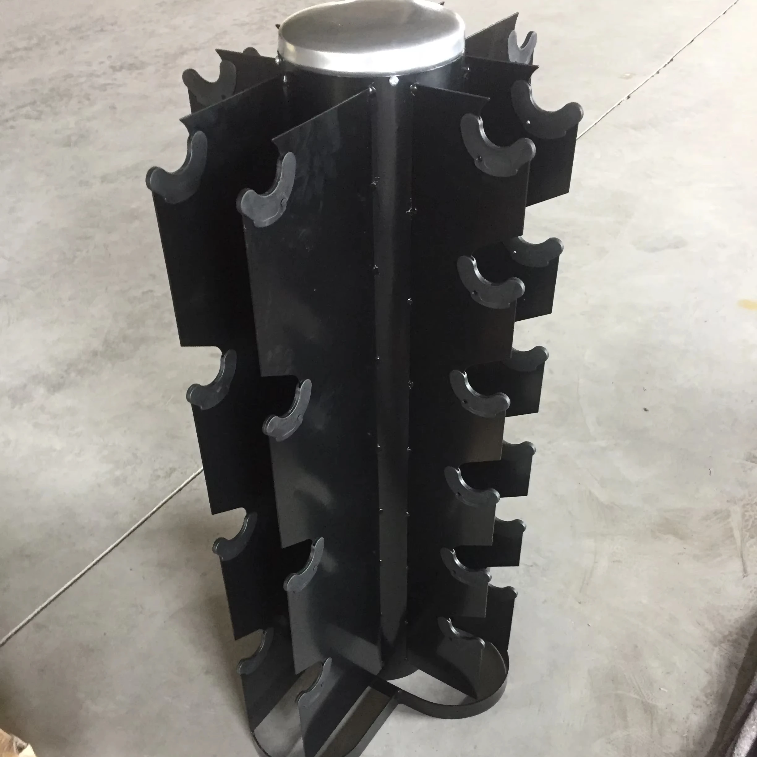 

Custom Two to Four Side Dumbbell Holder Rack