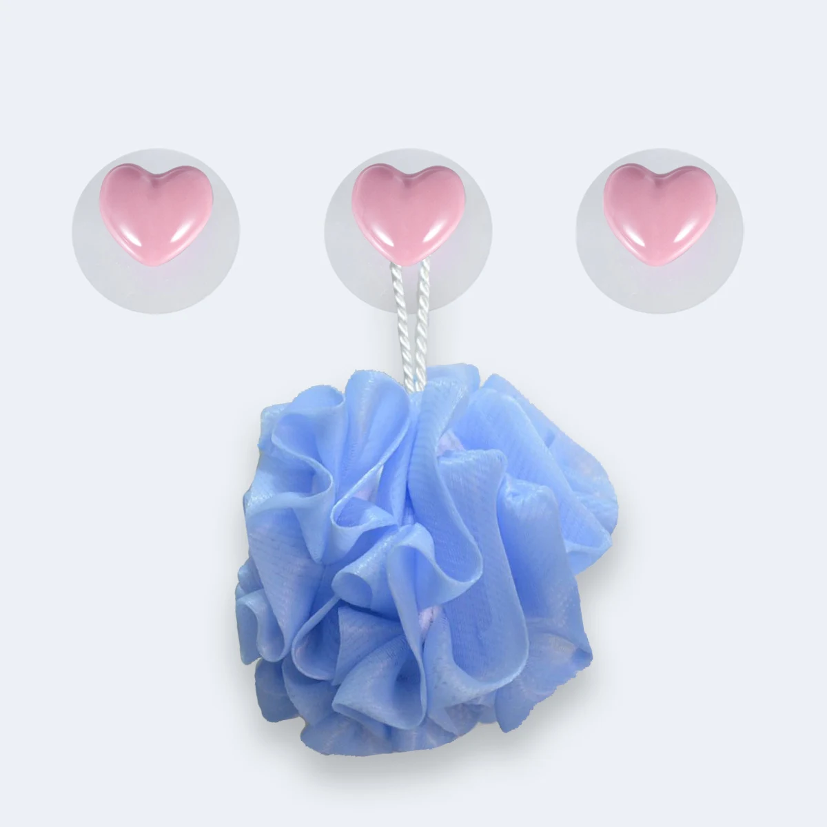 

1Pair Stylish Heart Pull Handle Suction Cup Hook for Kitchen Furniture Door Wardrobe Drawer Chest Bookcase Door Knob