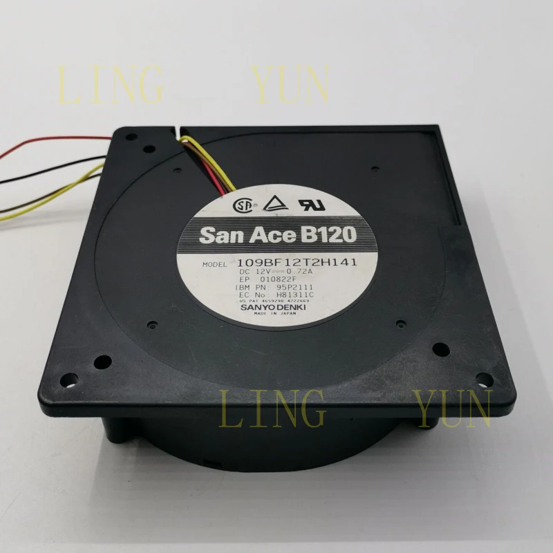 

Z 1PC New 109BF12T2H141 For SANYO San AceB120 12V 0.72A cooling fan#QW