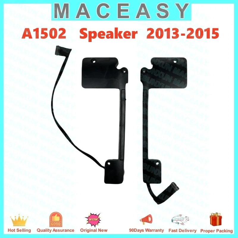 A1502 Loptop Left/Right Speaker Use for MacbookPro Retina 13inch Loudspeaker Pair Set 2012 2013 2014 2015