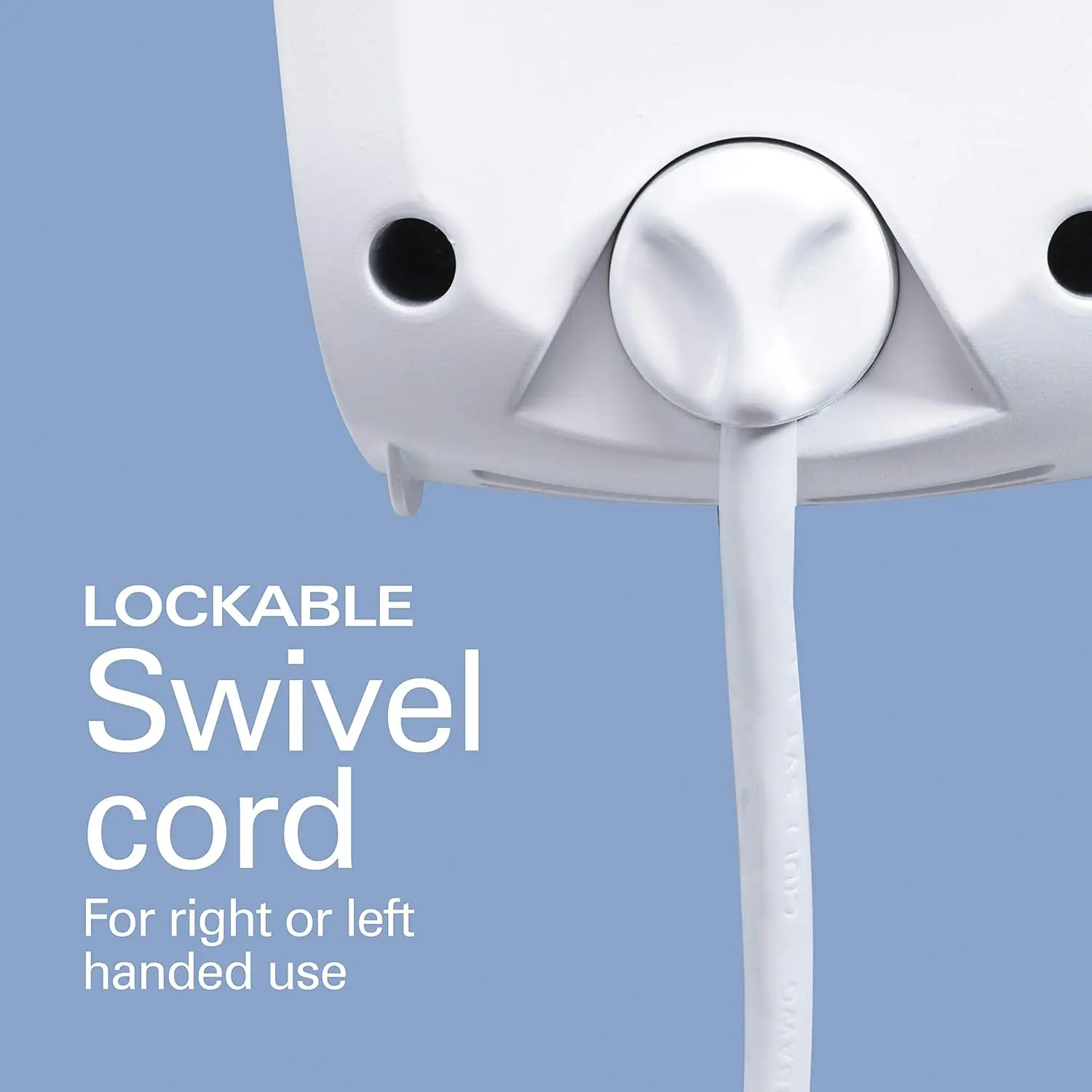 5-Speed Electric Hand Mixer with High-Performance DC Motor, Slow Start, Snap-On Storage Case, Stainl