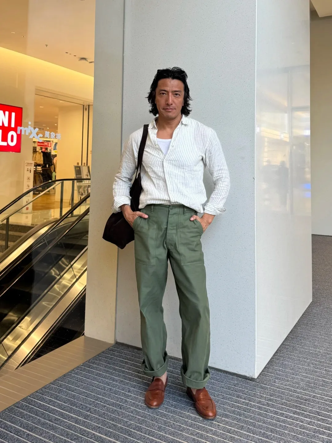 Big Size SauceZhan OG107 Vintage Military Fatigue Pants Olive Sateen Baker Straight Utility Cargo Pants for Men