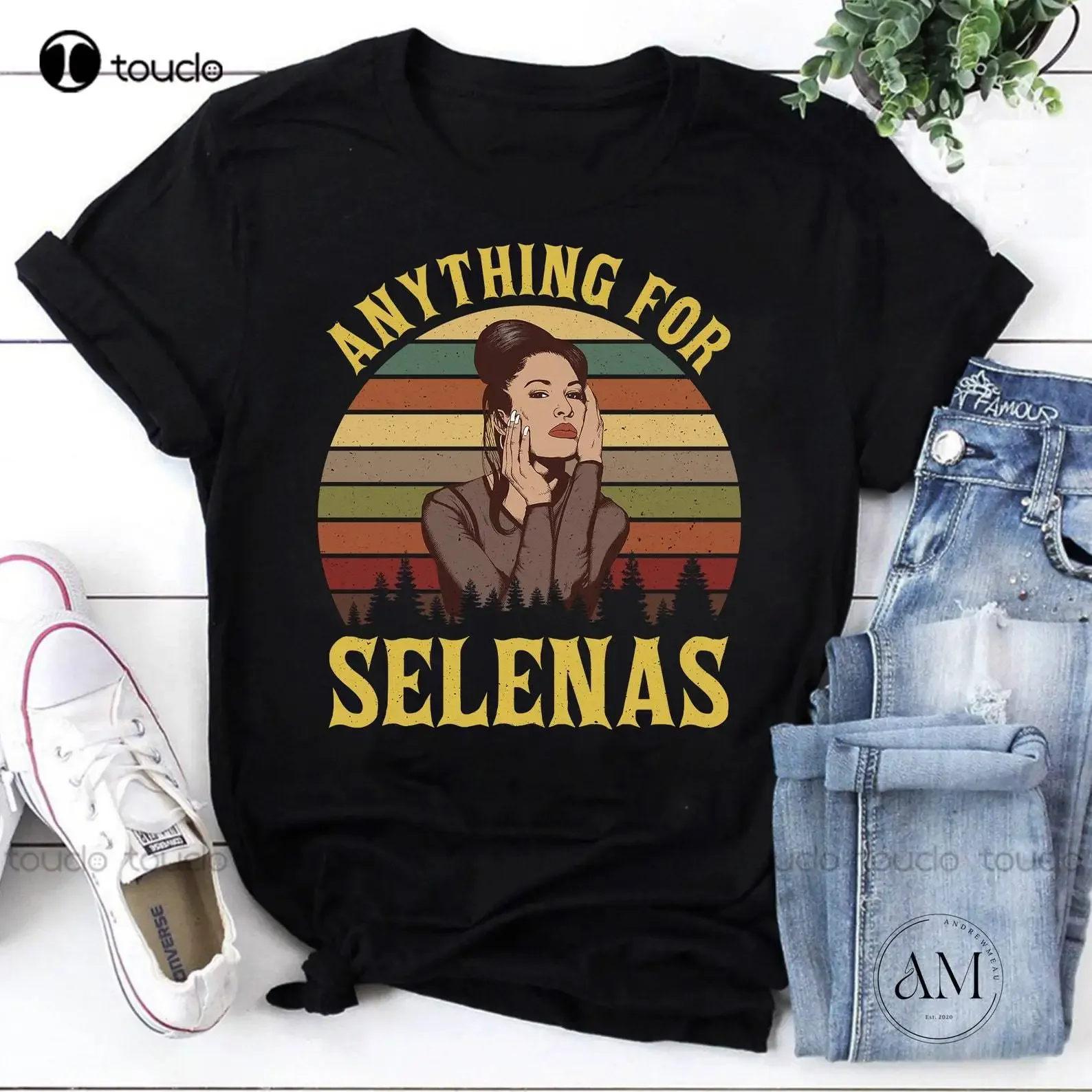 Cualquier cosa para Selena camiseta Como La Flor Selena Quintanilla La Reina Loteria camiseta Vintage camisetas con impresión Digital Xs-5Xl