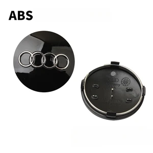 Auto Styling Wheel Center Cap, Hub Covers Badge, Audi A3, A4, A5, A6, A7, A8, S4, S6, 4B0601170, 60 mm, 61 mm, 68 mm, 69 Millimeter, 4 Pces 12 Hauptrizing -Verkäufe 61 mm - №4