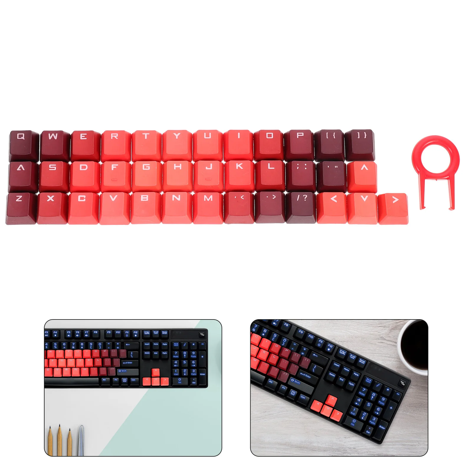 

1Set Replace Keycaps Mechanical Keyboard Protector Highquality Material Longservice Life Unique Key Caps Premium Keycaps