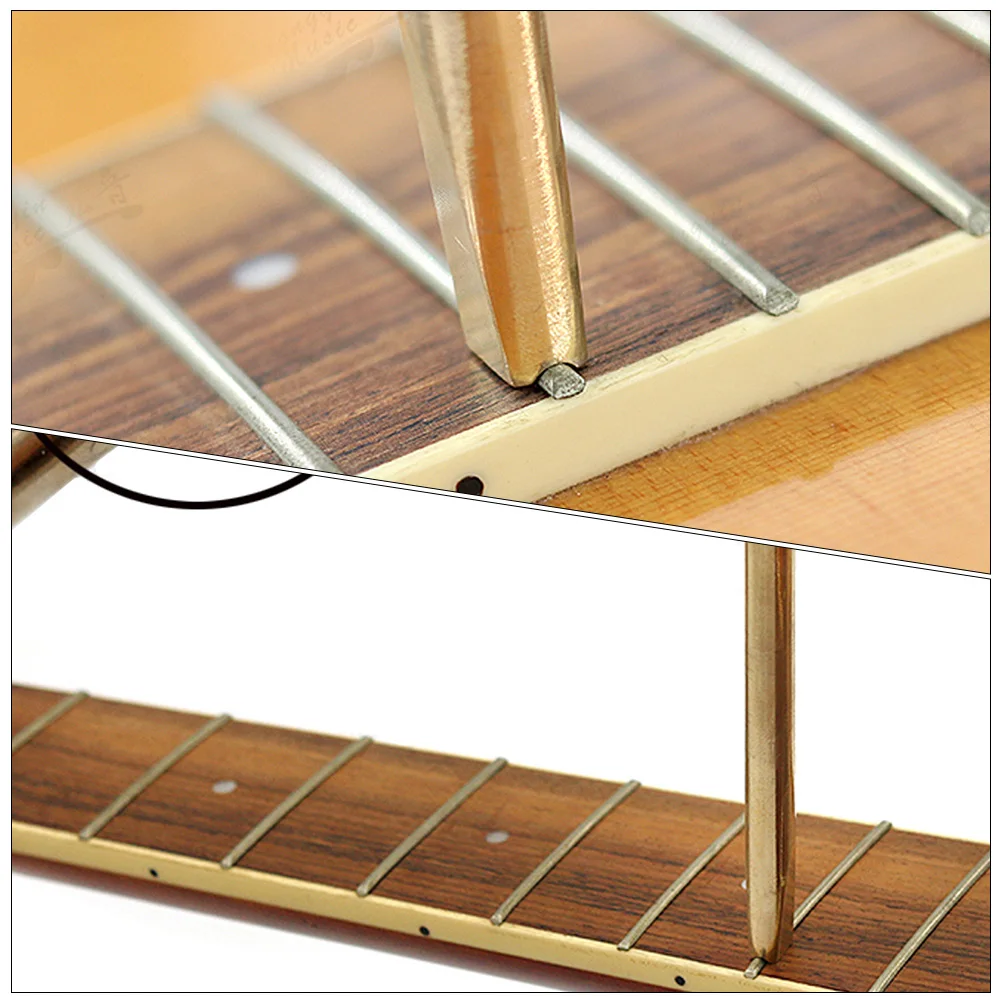 

Golden Metal Frets Wire Reset Tool Guitar Maintenance Supplies Fretboard Work Guitar Fret Tools Bass Tools Luthier Supplies