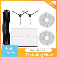 BBNV-7PCS For Proscenic M9 Robot Vacuum Cleaner Accessories Main Side Brush Hepa Filter Mop Cloth Dust Bag