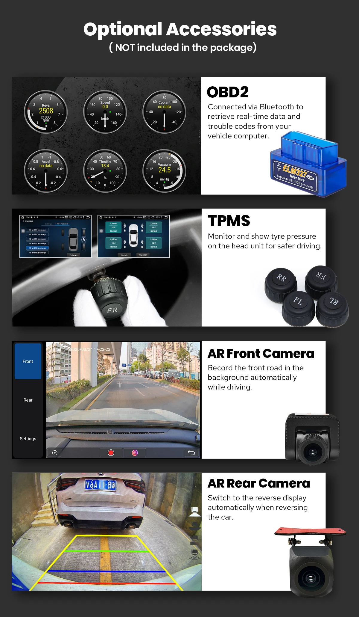 JOYING 9" Android Car Stereo for Subaru Legacy Outback 2015-2018 Wireless CarPlay Android Auto GPS OEM Camera Harman Kardon