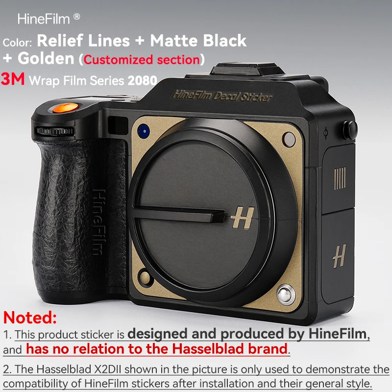 カスタマイズされたスキン X2D2 100C カメラステッカー HASSELBLAD X2D II 100C カメラデカールスキン X2DII100C アンチスクラッチラップカバー