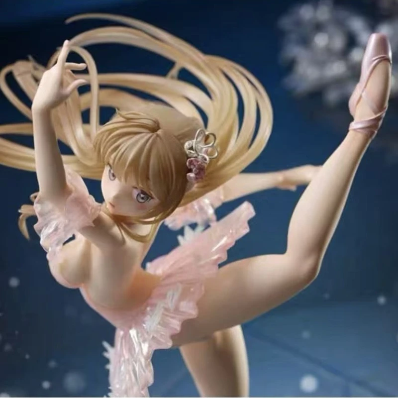 

29cm The White Swan Ballet box figurine model ornament and landscape piece Garage Kit GK hand do resin die. it White Swan Girl