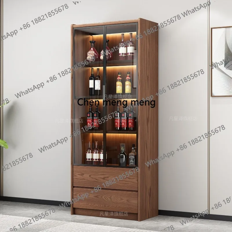 

Locker Fashionable Wine Cabinet Safety Convenience Modern Design Wine Cabinet Elegant Artist Bar Furniture