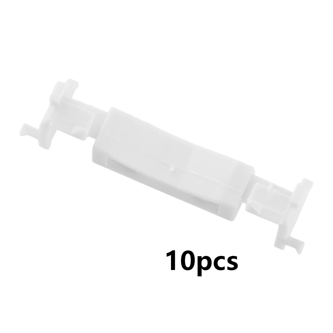 10Pcs Roof Moulding Drip Rail Clips 7403A289 7403A143 Fit for Mitsubishi Lancer EVO Outlander EX SPORT 2011 2012 White Plastic