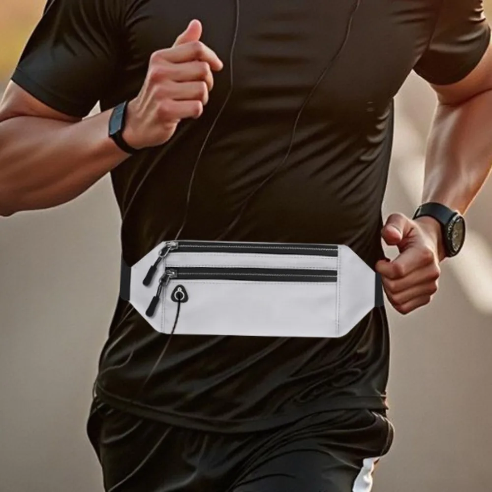 Ultra-thin Running Waist Bags Multi-function Lightweight Marathon Running Bag Storage Waterproof Sports Phone Bag Outdoor Riding