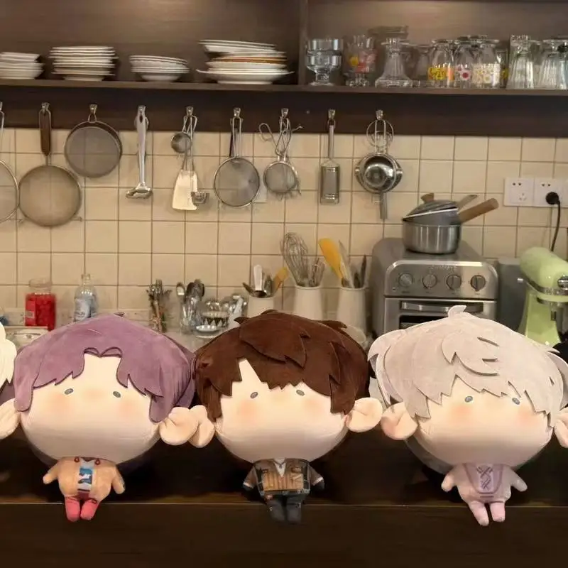 

Плюшевая кукла 30 см Love And Deep Space, большеголовая кукла, Рафаэль, Ксавьер, Зейн, Сайлус, Калеб, подвеска на рюкзак, подарок для фанатов, игрушки