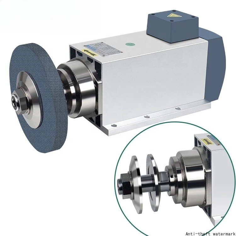 2026 Hot SellingCustomized Extended Shaft Polishing Spindle Extended Shaft Clamp Grinding Wheel CNC Router Machine Tool Motor