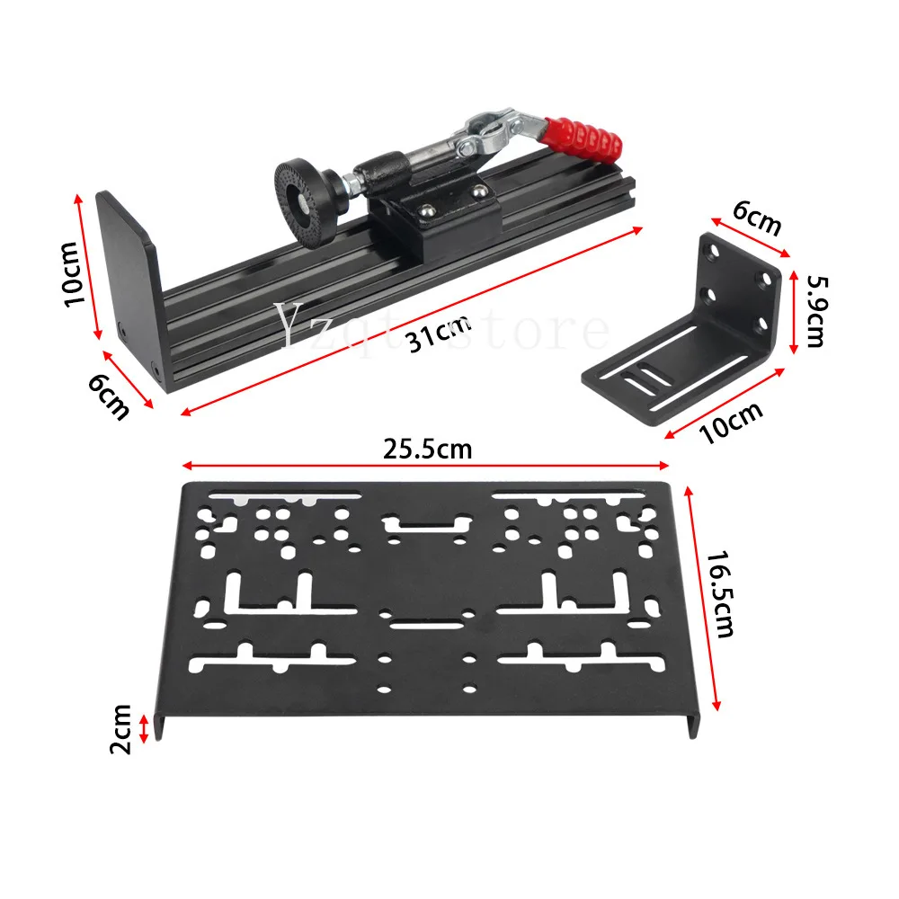Racing emulator desktop mount USB shifter handbrake, universal height adjustable, desktop bracket